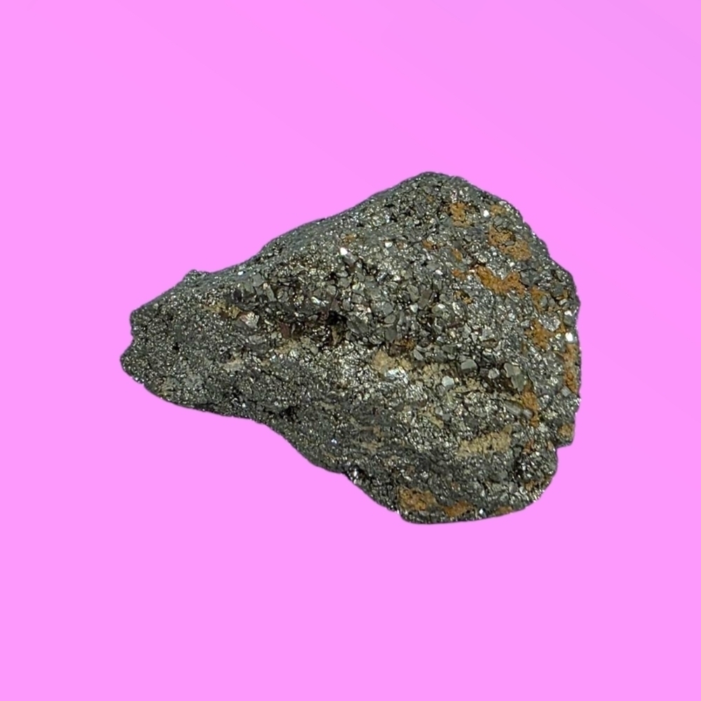 Iron Pyrite Golden Cluster Crystal Stone